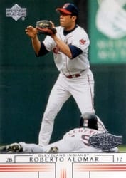 2002 Upper Deck Base Set Roberto Alomar #107 card
