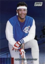 2020 Stadium Club Chrome Base Set Roberto Alomar #153 card