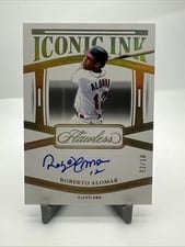 2024 Panini Flawless Iconic Ink Roberto Alomar #II-RA card
