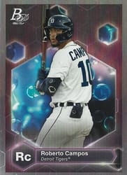 2022 Bowman Platinum Precious Elements Roberto Campos #PE-27 card