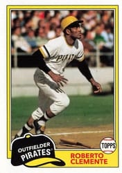 2018 Topps Archives Base Set Roberto Clemente #201b card