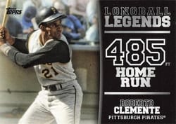 2018 Topps Longball Legends Roberto Clemente #LL-23 card