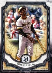 2018 Topps Museum Collection Base Set Roberto Clemente #45 card