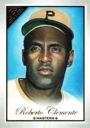 2019 Topps Gallery Base Set Roberto Clemente #198 card