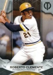 2019 Topps Tribute Base Set Roberto Clemente #31 card