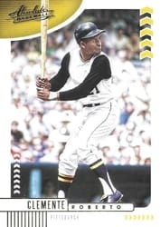 2020 Panini Absolute Base Set Roberto Clemente #88 card