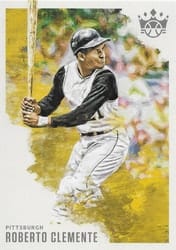 2020 Panini Diamond Kings Base Set Roberto Clemente #22 card