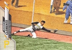 2020 Topps Base Set Roberto Clemente #375c card