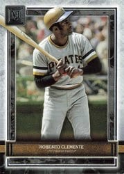 2020 Topps Museum Collection Base Set Roberto Clemente #35 card