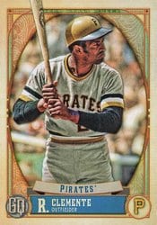 2021 Topps Gypsy Queen Base Set Roberto Clemente #304 card
