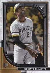 2021 Topps Museum Collection Base Set Roberto Clemente #48 card