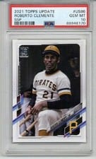 2021 Topps Update Roberto Clemente SSP #US86 card