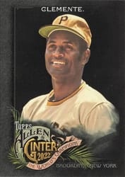 2022 Topps Allen & Ginter X Base Set Roberto Clemente #54 card