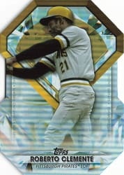 2022 Topps Diamond Greats Die-Cuts Roberto Clemente #DGDC-24 card