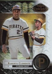 2022 Topps Gold Label Base Set Roberto Clemente #94 card