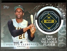2023 Topps Update MVP Medallions Roberto Clemente #MVP-RC card