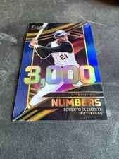 2024 Panini Select Select Numbers Roberto Clemente #8 card