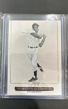 2025 Panini Three and Two Blank Slate Roberto Clemente #7 card