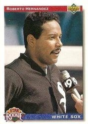 1992 Upper Deck Base Set Roberto Hernandez #7 card