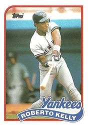 1989 Topps Base Set Roberto Kelly #691 card