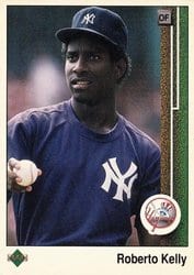 1989 Upper Deck Base Set Roberto Kelly #590 card