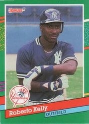 1991 Donruss Base Set Roberto Kelly #538 card