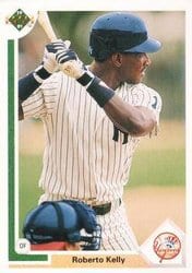 1991 Upper Deck Base Set Roberto Kelly #372 card