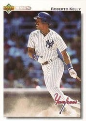 1992 Upper Deck Base Set Roberto Kelly #577 card
