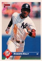 1993 Donruss Base Set Roberto Kelly #313 card