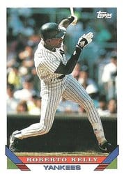 1993 Topps Base Set Roberto Kelly #60 card