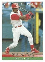 1993 Upper Deck Base Set Roberto Kelly #655 card