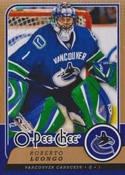 2008-09 O-Pee-Chee Base Set Roberto Luongo #184 card
