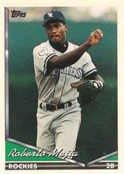 1994 Topps Base Set Roberto Mejia #258 card