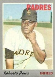 1970 Topps Base Set Roberto Pena #44 card