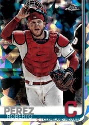 2019 Topps Chrome Sapphire Edition Base Set Roberto Perez #639 card