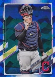 2021 Topps Chrome Sapphire Edition Base Set Roberto Perez #34 card