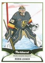 2021-22 Parkhurst Base Set Robin Lehner #236 card