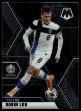 2021 Panini Mosaic UEFA Euro 2020 Robin Lod Blue Mosaic #42 card