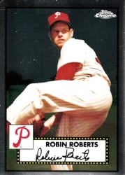 2021 Topps Chrome Platinum Anniversary Base Set Robin Roberts #665 card