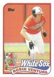 1989 Topps Base Set Robin Ventura #764 card