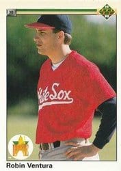 1990 Upper Deck Base Set Robin Ventura #21 card