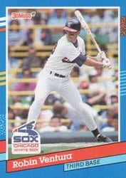 1991 Donruss Base Set Robin Ventura #315 card