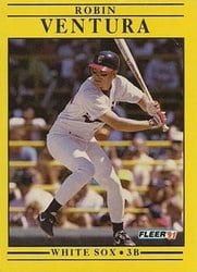 1991 Fleer Base Set Robin Ventura #139 card