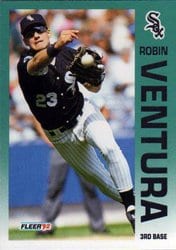 1992 Fleer Base Set Robin Ventura #101 card