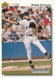 1992 Upper Deck Base Set Robin Ventura #263 card