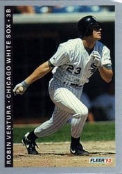 1993 Fleer Base Set Robin Ventura #211 card