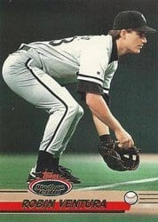 1993 Stadium Club Base Set Robin Ventura #387 card
