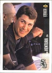 1996 Collector's Choice Base Set Robin Ventura #505 card