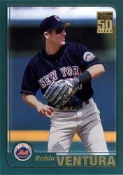 2001 Topps Base Set Robin Ventura #5 card