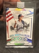 2024 Panini Flawless Red, White, & Blue Robin Ventura #1 card